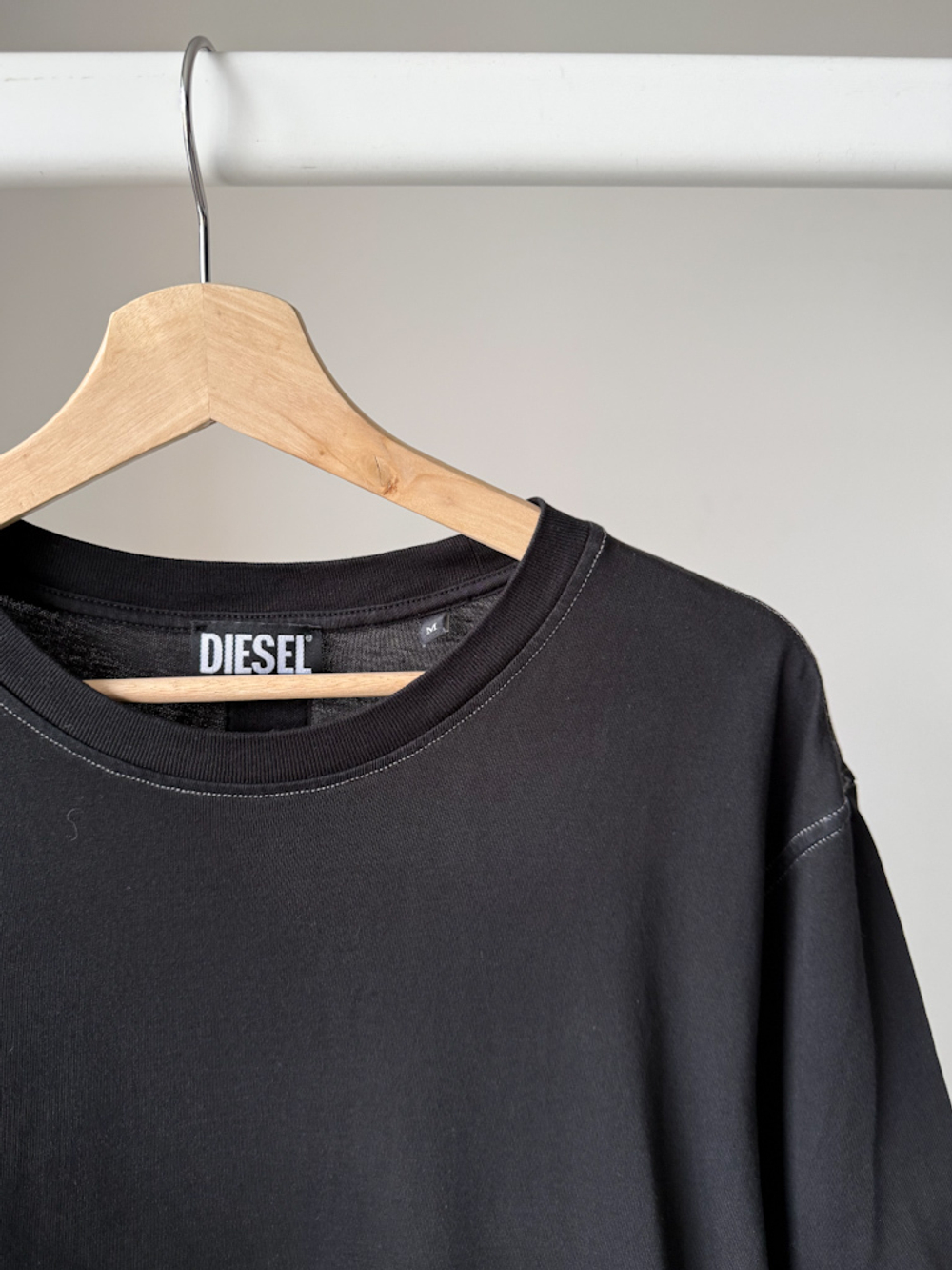Хлопковая футболка Diesel, M