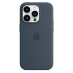 Силиконовый чехол с поддержкой MagSafe Apple Silicone Case для iPhone 14 Pro, Storm Blue (Штормовое небо)