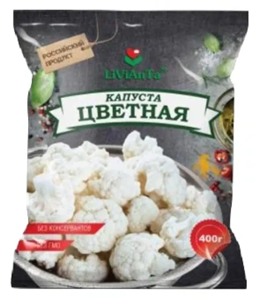 Цветная капуста 400гр LiViAnTa