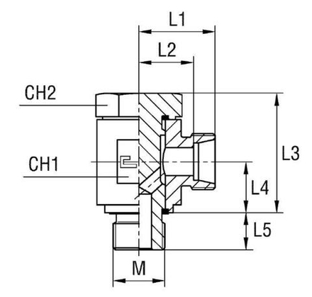 Соединение JE DS25 33х2 (корпус)