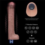 Реалистичный вибратор REAL SOFTEE (26,5*4 см.)