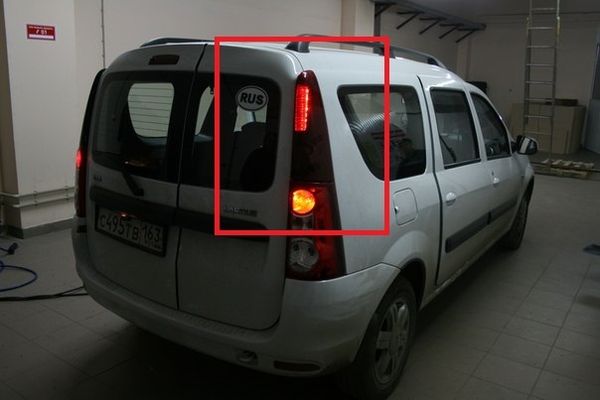 Задние фонари Лада Ларгус дополнительные светодиодные "Тюн-Авто"