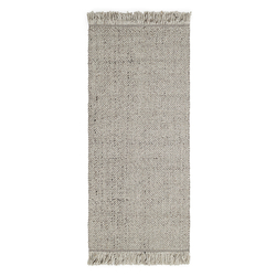 Ковер светло-серого цвета из коллекции Ethnic, 70х160 см