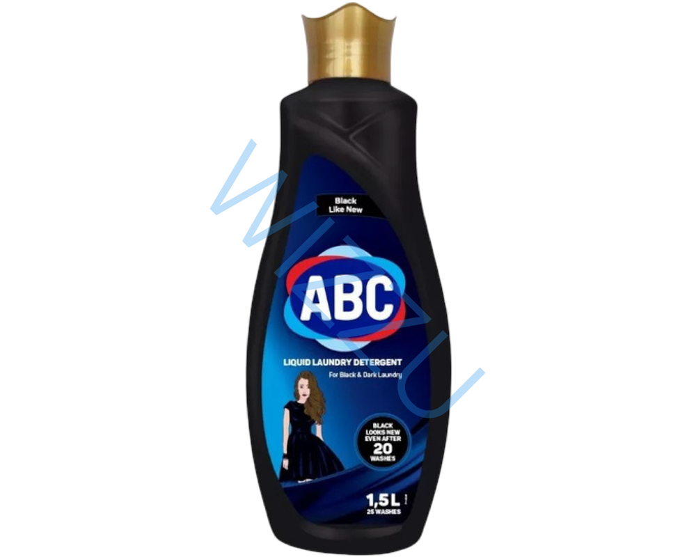 Порошок жидкий ABC для черного 1,5л/9шт