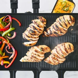 GreenPan Электрический гриль Bistro Gourmet двухсторонняя тарелка + раклетница EAN 4894871033337
