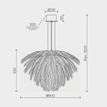 Подвесная люстра MODELUX ML.2420.900 CP