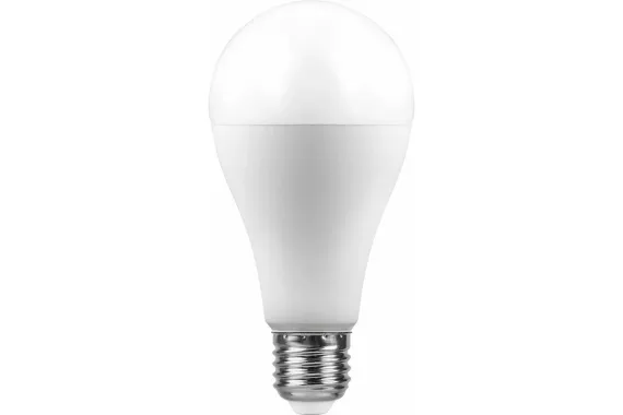 Лампа светодиодная Feron LB-100 220V A65 Е27 25W 4000K груша 42554