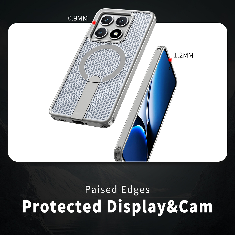 Прозрачный чехол Mesh Pro Magnetic Case для Xiaomi 14T Pro