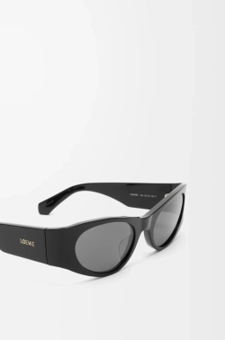Loewe Солнцезащитные очки Flash Small Cat-Eye, черный