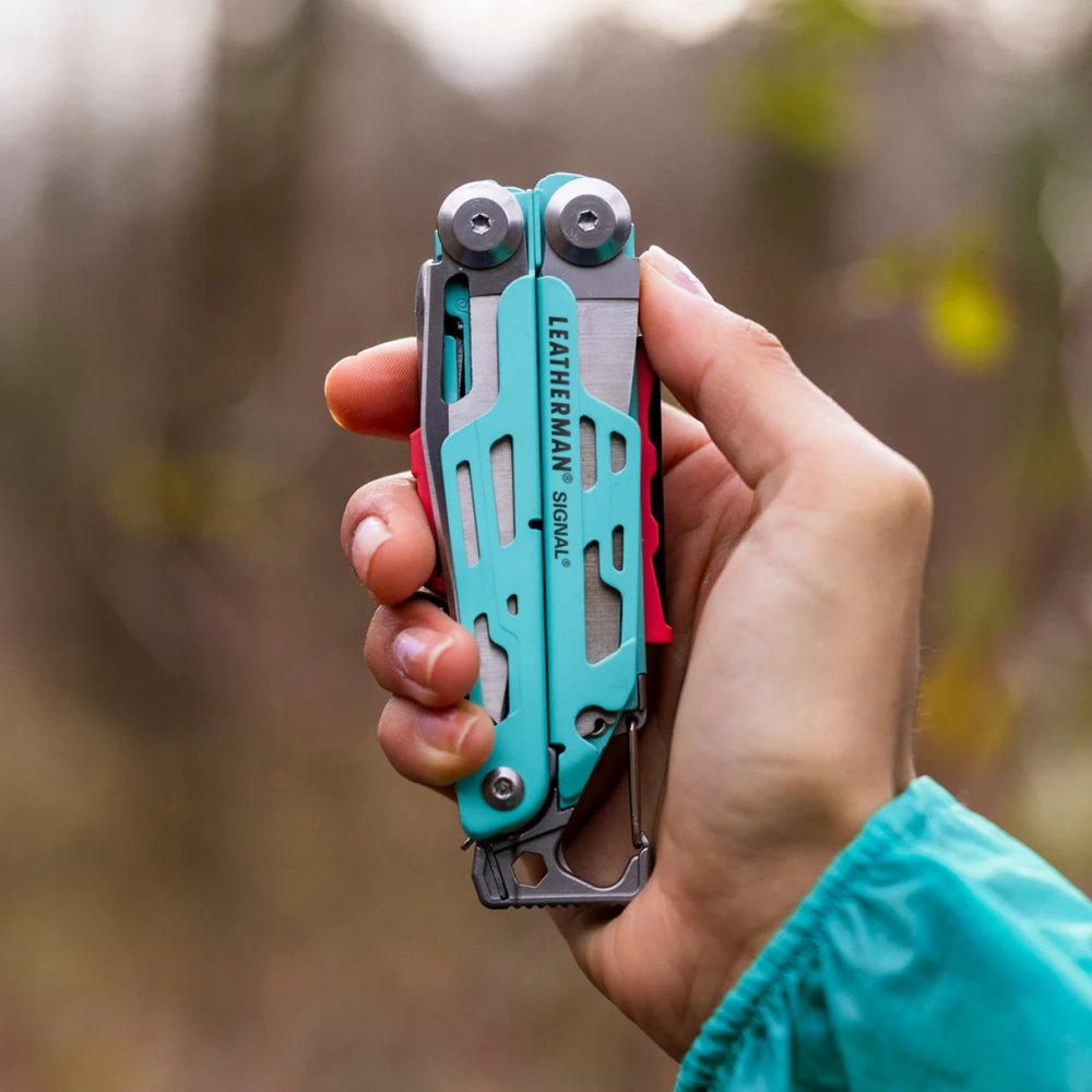 Мультитул LEATHERMAN Signal AQUA Silver