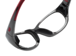 Спортивные очки с диоптриями Rec Specs / Challenger / Shiny Gun Metal Red