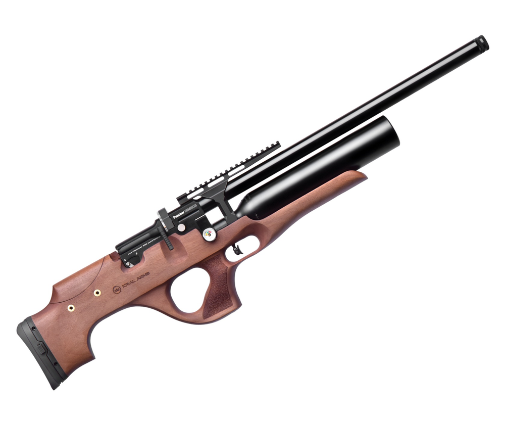 Винтовка пневматическая KRAL ARMS Puncher Maxi 3, Nemesis кал. 6,35мм орех (3 дж)