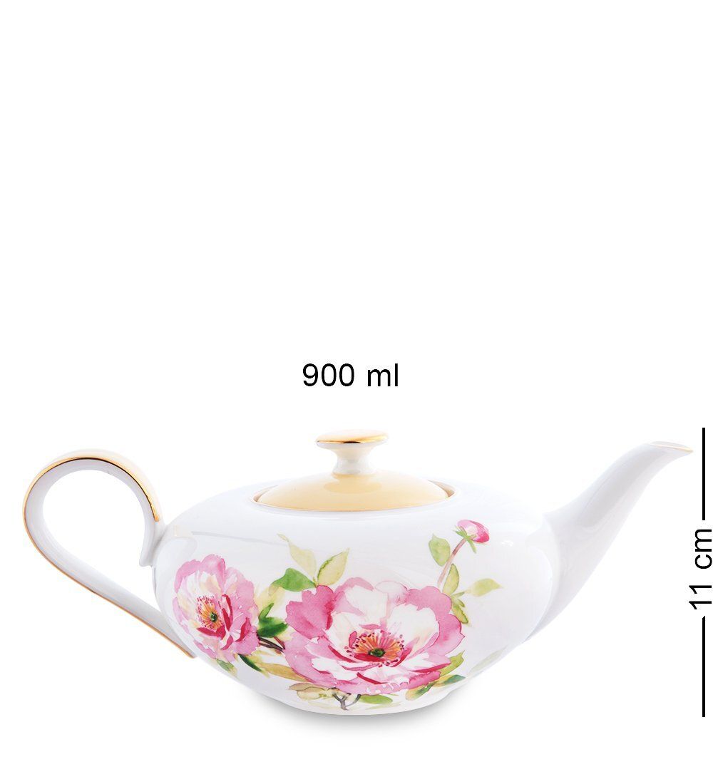 Pavone JK- 82 Чайный сервиз на 6 перс. «Пионы» (Torino Peony  )