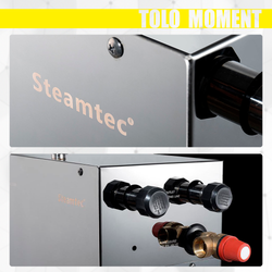 Проточный парогенератор для бани, сауны, хаммама Steamtec TOLO MOMENT