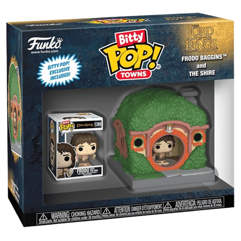 Фигурка Funko Bitty POP! Towns LOTR Frodo Baggins and The Shire