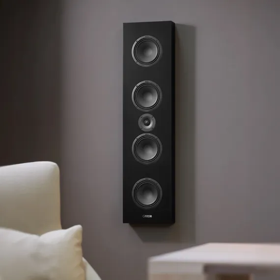 Canton Atelier 11 On Wall Black Matt