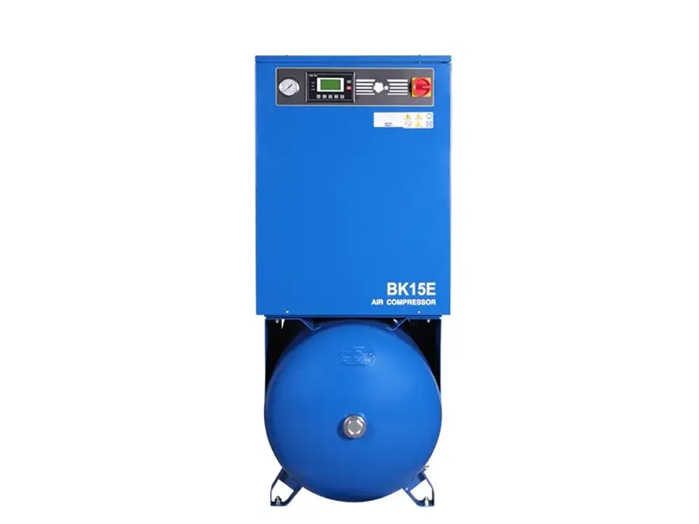 Винтовой компрессор Remeza BK15E-15-500Д на ресивере 500л с осушителем