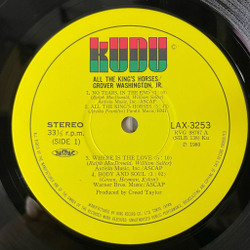 Винтажная виниловая пластинка LP Grover Washington, Jr. All The King's Horses (Japan 1980) (Obi) Where Is The Love