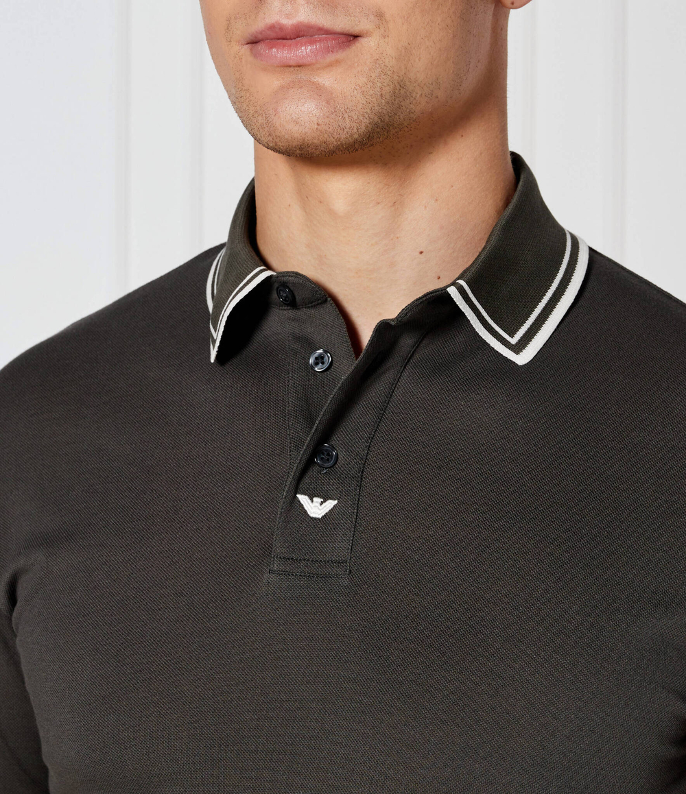 Поло Emporio Armani - графитовый(6D1F65 1JTKZ)