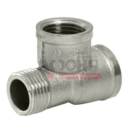 Тройник 3/4'' вн/вн/нар VRT® никель