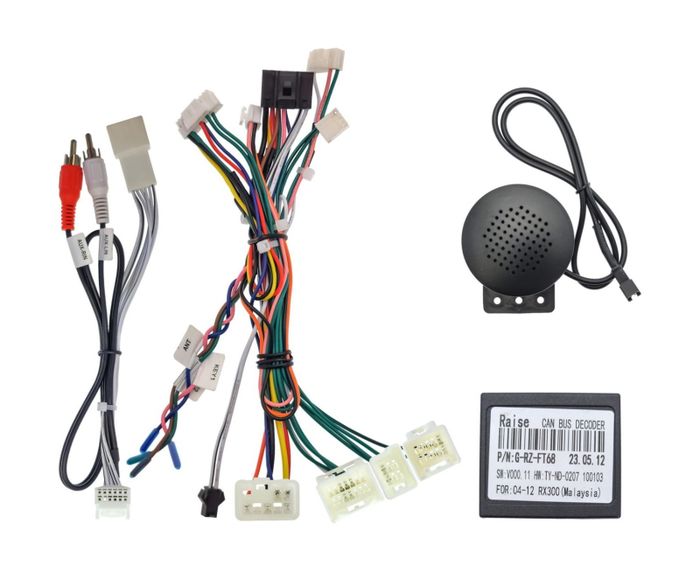 Магнитола для Toyota Harrier XU30 2003-2013, Lexus RX 2003-2009 (ШГУ цветной, рамка наверх тип 1) - Teyes CC2 PLUS монитор 9" QLED, Android 10, Быстрая, SIM-слот