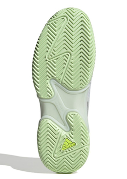 Мужские кроссовки теннисные Adidas Barricade 13 M - cloud white/semi green spark/core black