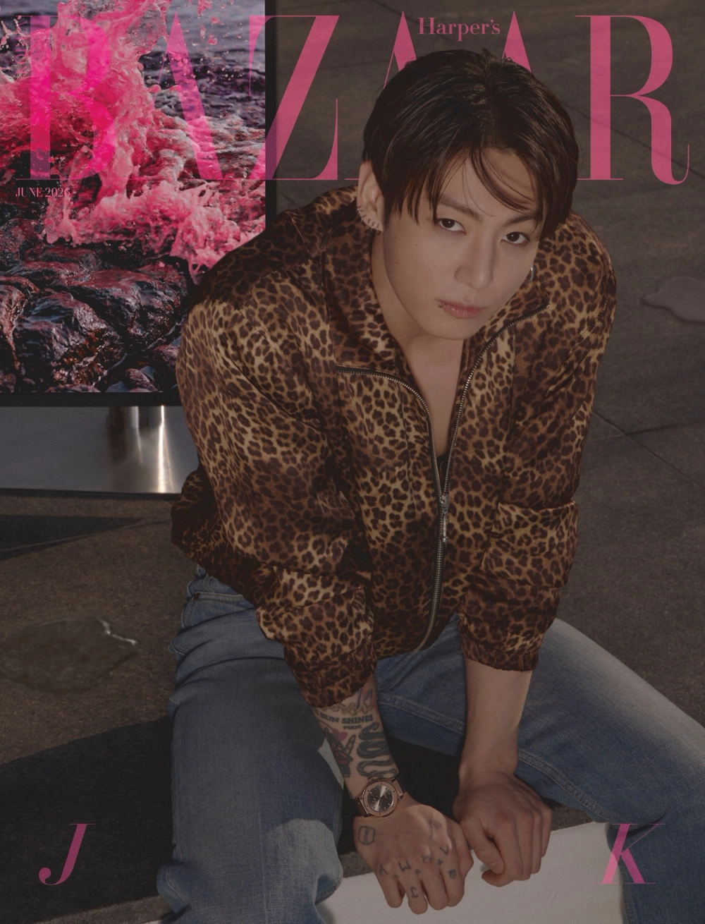 Журнал BAZAAR SET - 2026. 06 [Обложка BTS JUNGKOOK]