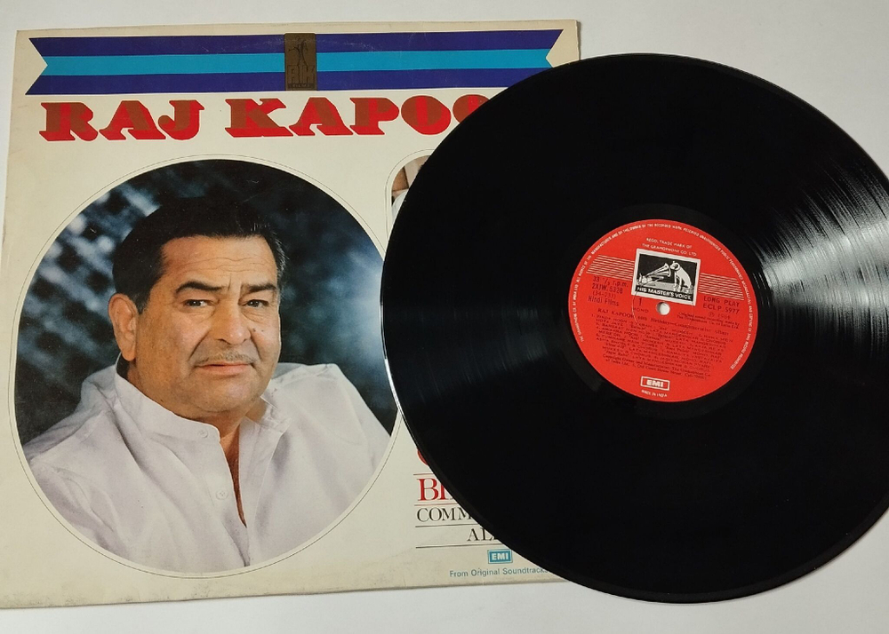 Винтажная виниловая пластинка LP Raj Kapoor (60th. Birthday Commemorative Album) (Индия 1984)