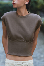 ТОП В КОРСЕТНОМ СТИЛЕ — ZARA