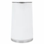 Чайник электрический с двойными стенками SONNEN KT-8718W, 1,7 л, 2200 Вт, белый, 454685