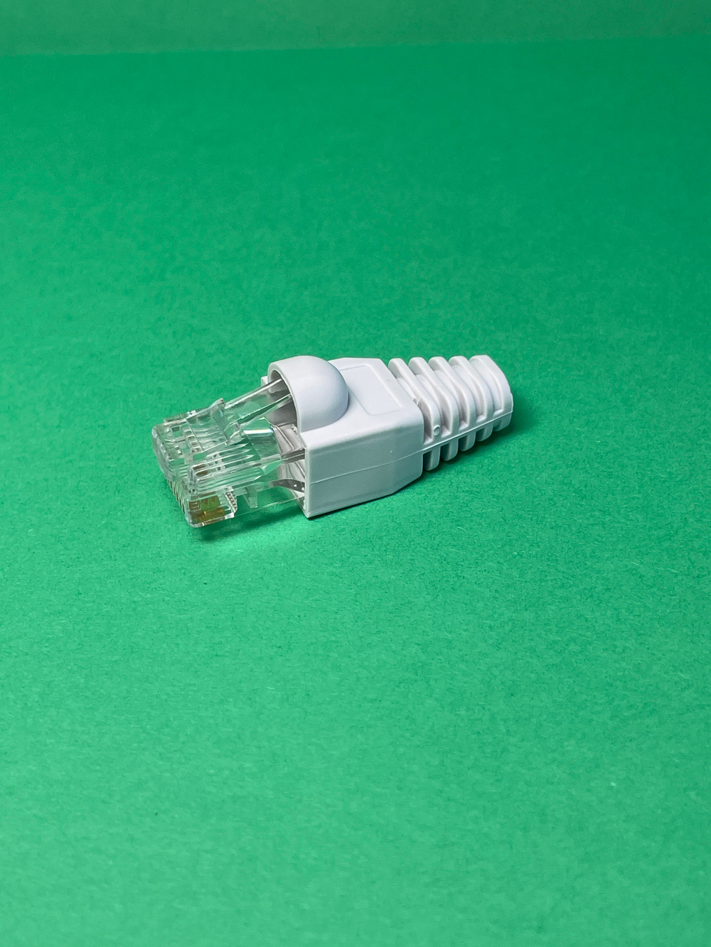 20 пар. Коннектор и колпачок для интернет кабеля RJ45 cat.5e 8P8C, неэкранированный, штекер для витой пары, для разъемов коннектора патч корда, для интернет кабеля диаметр 6,5 мм