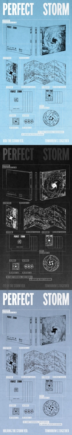 Альбом TOMORROW X TOGETHER - 9th Mini Album [PERFECT STORM]