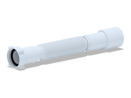 Сифон G106 гофрированный 1 1/2"х40/50 (АниПласт)