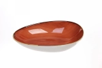 Тарелка керамическая «Corsica orange» 20,5*12,5*5см