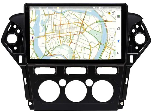 Магнитола для Ford Mondeo 4 2010-2014 - Vaycar VA17-1231-2K на Android 13, Быстрая, 2K QLED, CarPlay,4G SIM-слот