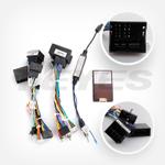 Магнитола для Mercedes-Benz G W463 2000-2006, C W203 2000-2004 (рамка большая) - FarCar монитор 12.3" 2K QLED на Android 14, Быстрая, CarPlay, 4G SIM-слот
