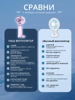 Вентилятор Mini ручной 3 режима скорости (X86)