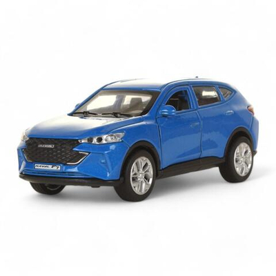 Модель ин. мет. "Haval F7" 12см, дв, багаж, синий, в коробка F7-12-BU-WOD (Технопарк)