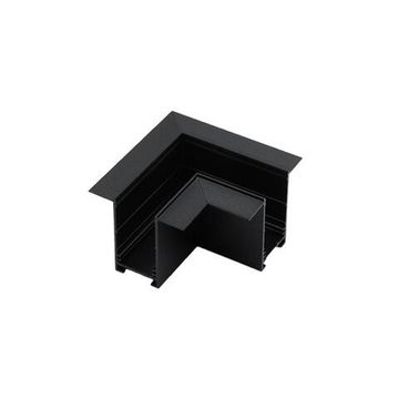 Трековый соединитель угловой плоский встраиваемый APL.0283.00.01 чёрный Magnetic track 220 Aployt