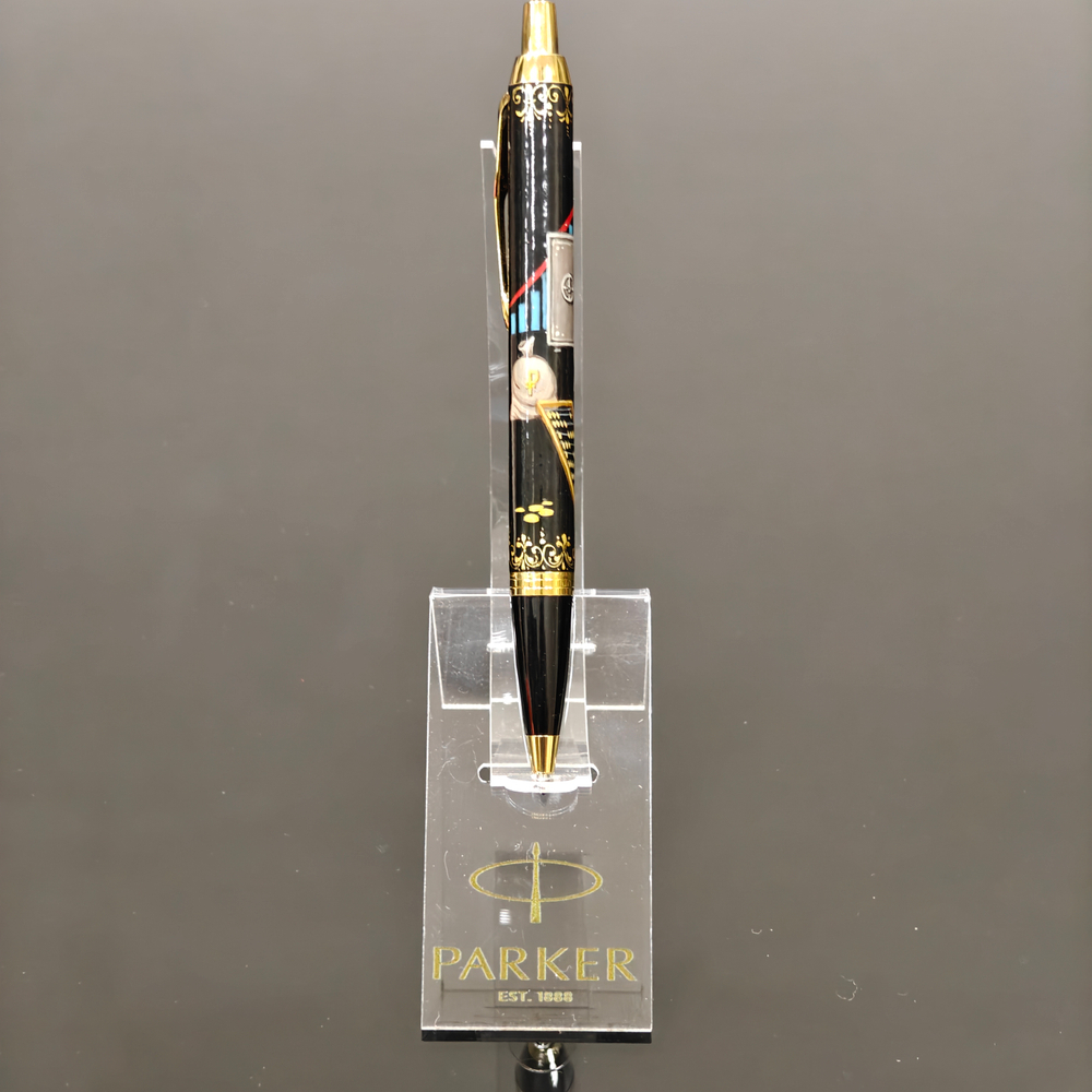 Ручка Parker "Подарок финансисту" с ручной росписью Палех