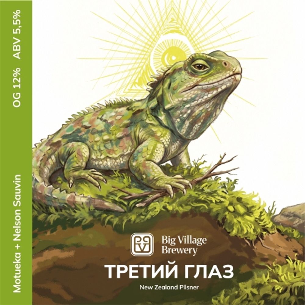 Пиво Биг Вилладж Третий глаз / Big Village Tretij Glaz 20л - кег