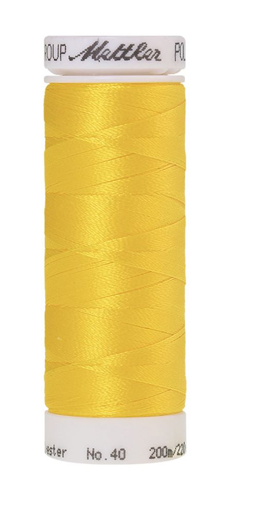Нить вышивальная Mettler Poly Sheen 40 (200 м), 5 кат. | цв. 0600