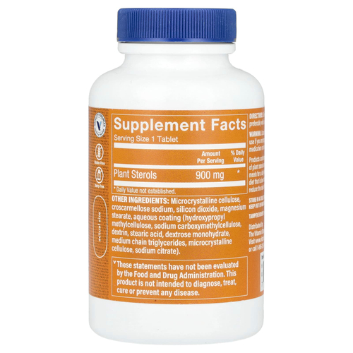 The Vitamin Shoppe, Суперфитостеролы, 90 таблеток (900 мг в каждой таблетке)