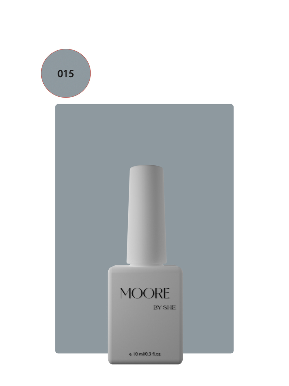 Moore Гель-лак  015 10 ml
