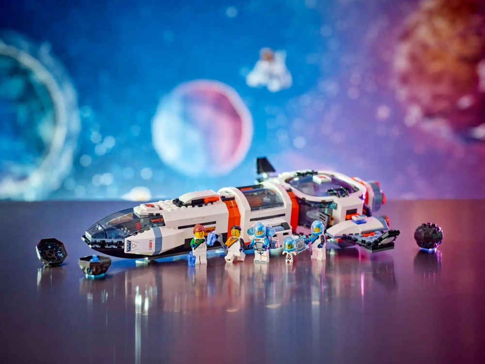 Конструктор LEGO City 60446 Модульный галактический космический корабль