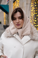 Косынка облегченная светлый бежевый