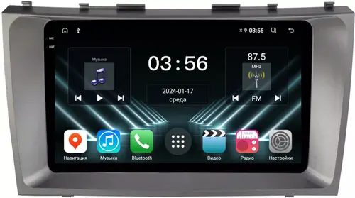 Магнитола для Toyota Camry 40 2006-2011 - FarCar S280 монитор 9.5" IPS на Android 13, CarPlay