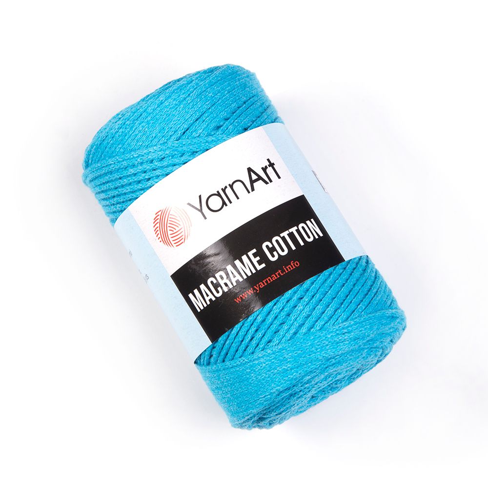 Пряжа YarnArt Macrame Cotton, Бирюзовый