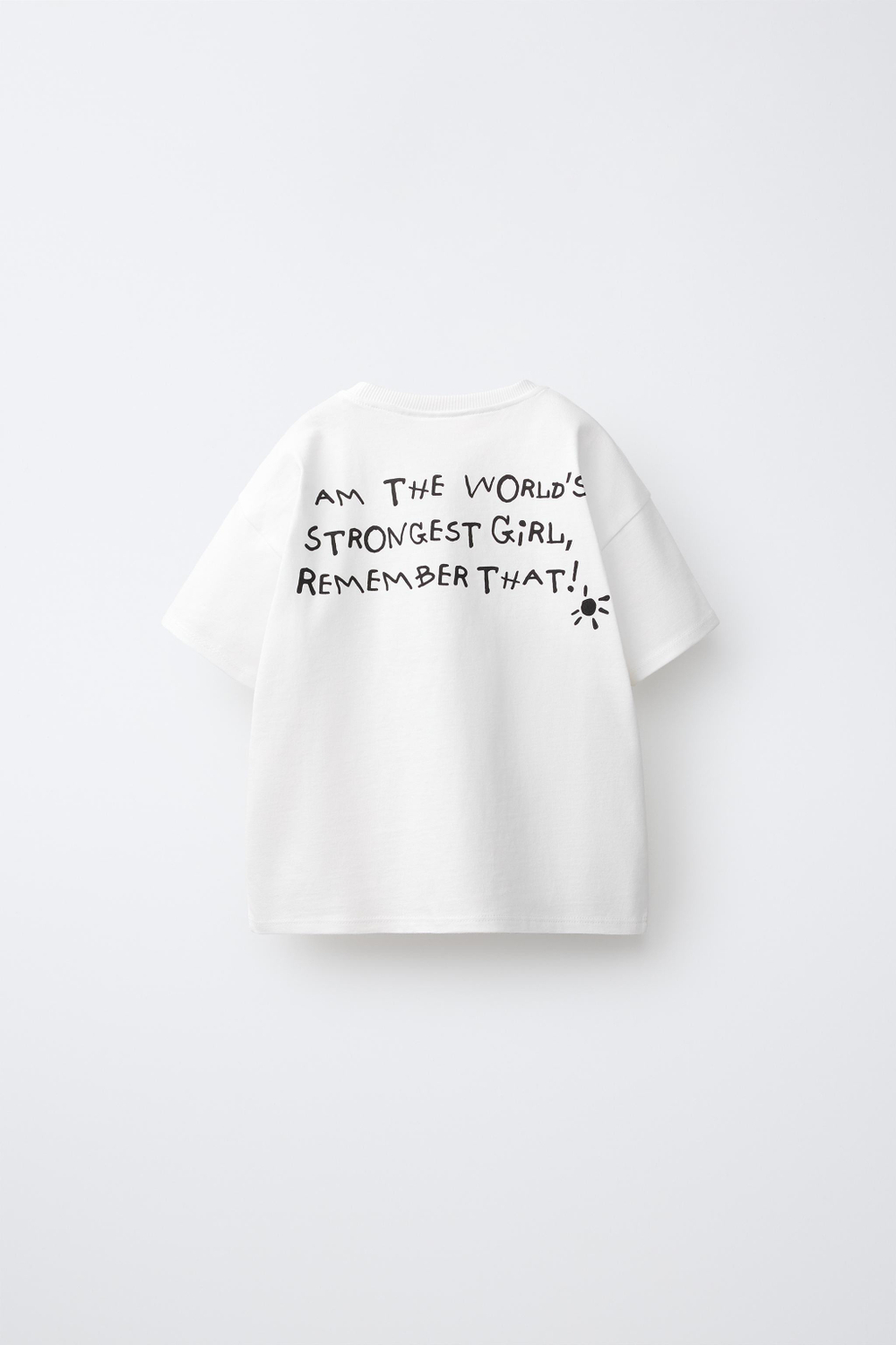 ZARA ФУТБОЛКА «ПЕППИ ДЛИННЫЙЧУЛОК» © ASTRID LINDGREN COMPANY, БЕЛЫЙ