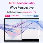 17" Портативный монитор VCHANCE 2.5K IPS 2560x1600, 144 Гц